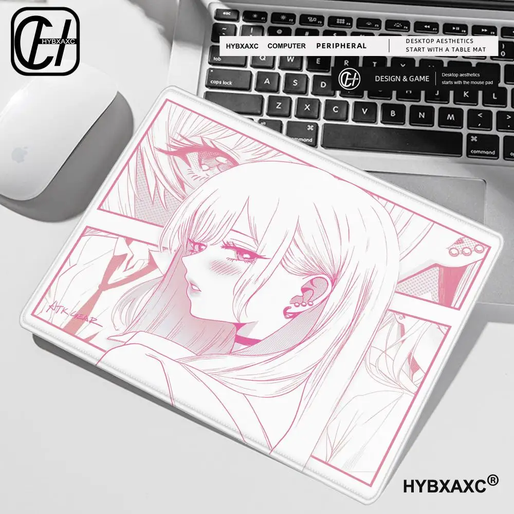 ATK Dream Anime Girl Mauspad 45x40 Marin Kitawaga Schreibtischunterlage Desktop-Computer Tastatur Mauspad Geschenk für Jungen und Mädchen zum Spielen – Detail 6