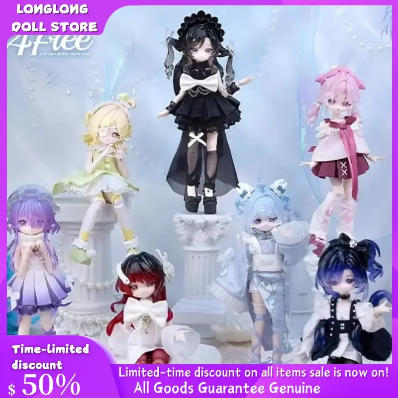 

Новая оригинальная Come4free Mimty Ocean Gem Series 2 Bjd слепая коробка масштаб 1/8 шарнирная кукла-одевалка фигурка таинственная коробка подарок