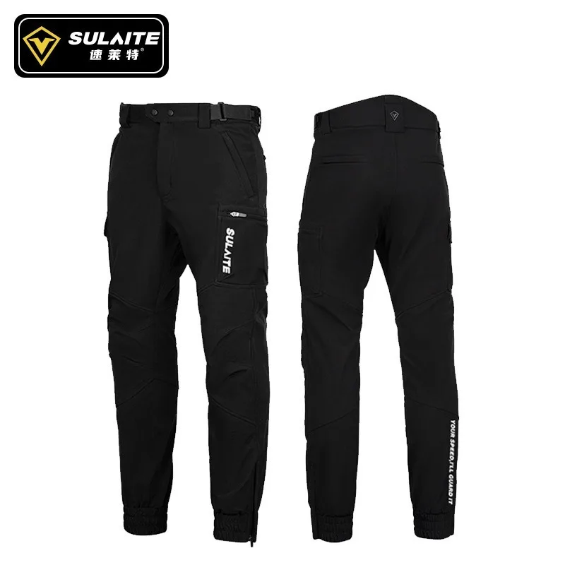 

SULAITE Motorcycle Pants Winter Warm Cycling Pants Men's and Women's Biker Pants Biker Gear Biker Outdoor Casual Overalls