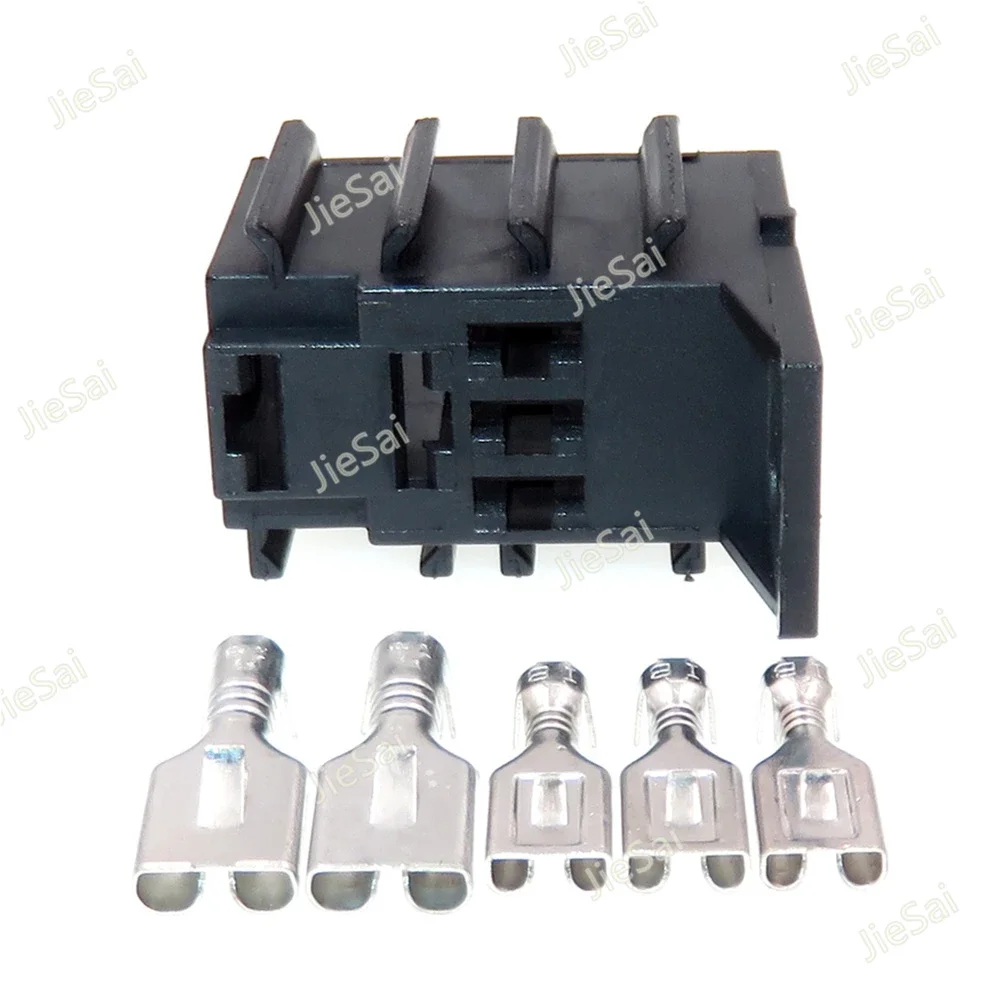 5 Pin Auto Modification Accessories Car Wire Harness Unsealed Socket 4.8 6.3 Series Composite Connector