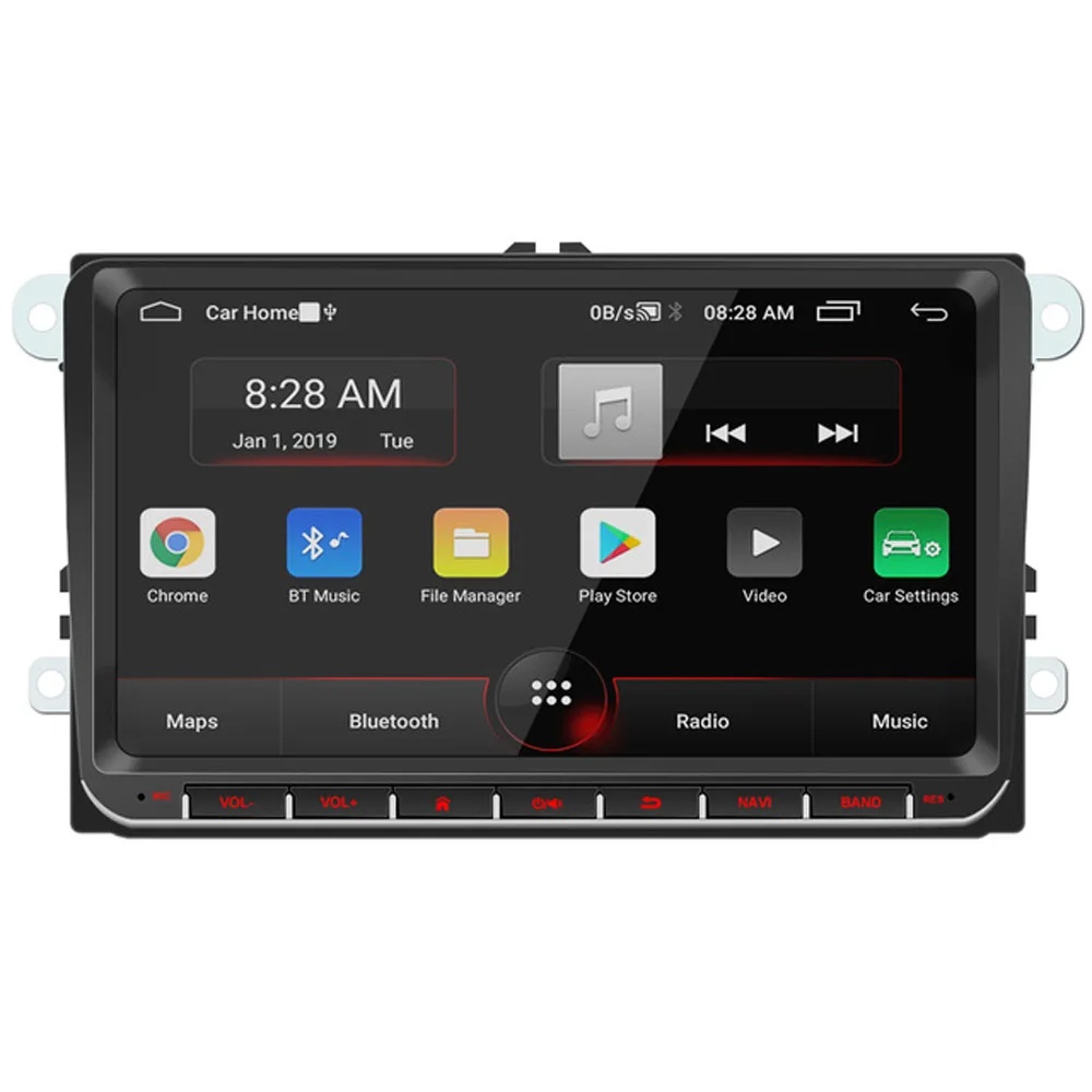 Car Radio 9 inch car Bluetooth MP5 player Android system GPS navigation integrated host