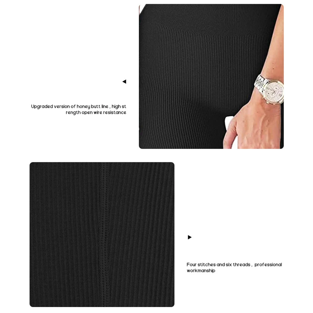 جديد إمرأة عالية الارتفاع موضوع اليوغا السراويل الرياضية سلس سليم ممارسة تشغيل اللياقة البدنية مخطط تنفس تمتد الإناث سراويل بوكسر #2