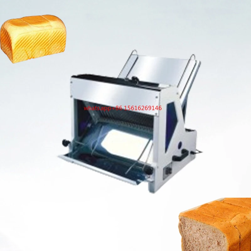 

Preferred Commercial Square Bread Slicer Electric Stainless Steel Bread Soil Driver Cutting Machine