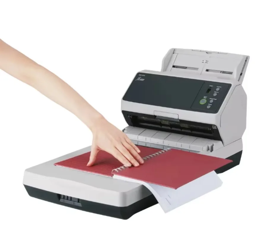 Fujitsu Fi-8270 USB Interface CIS Scanner ADF (Automatic Document Feeder) /Manual Feed / Flatbed Scanner Document 600dpi Scanner