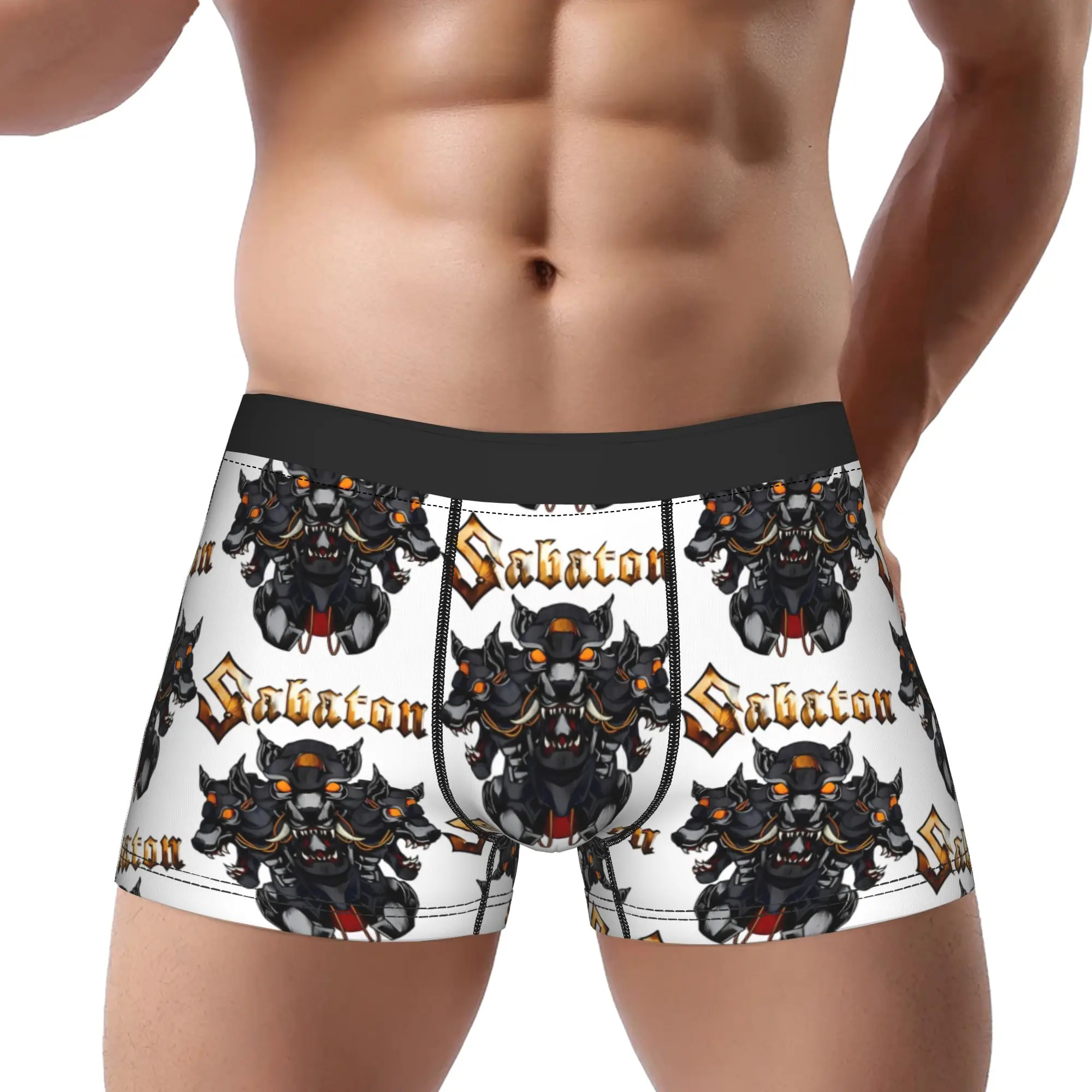 

Трусы Sabatonn R SABATONN, дышащие трусики, мужское нижнее белье, шорты с принтом, трусы-боксеры