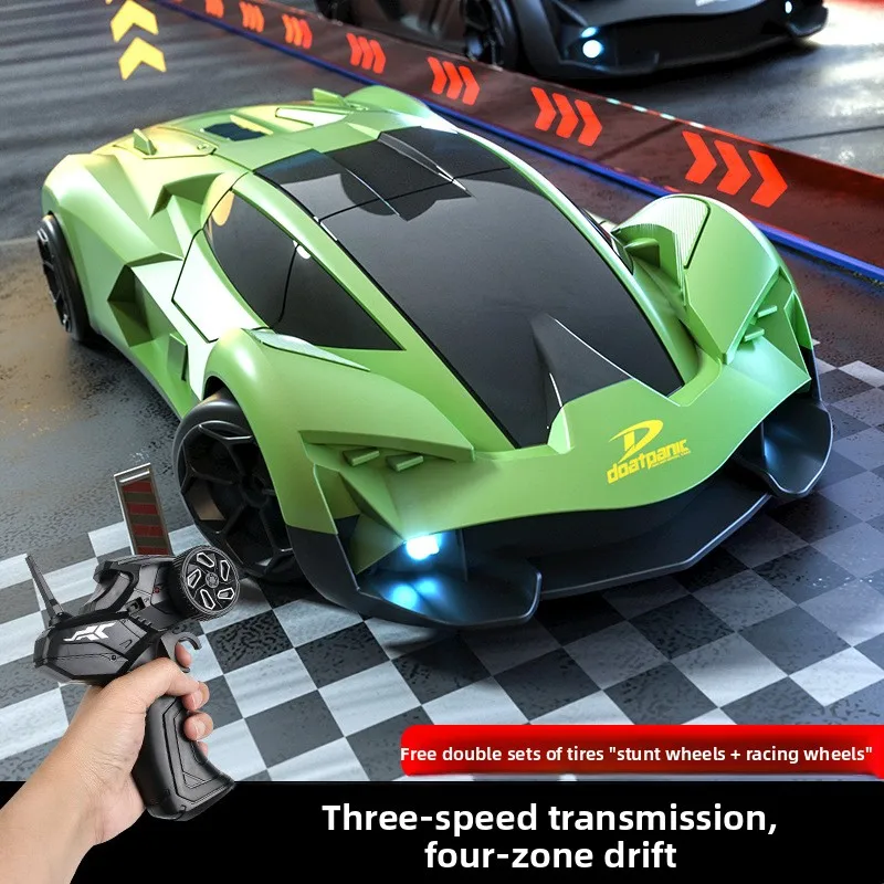 Rc Car 4Ch High-Speed Remote Control Drift Racing Car Electric Sportscar Toy Vehicle Model Toys for Boys Kids Birthday Gift