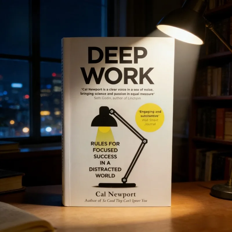 

Глубокая рабочая книга, английская версия — правила фокусировки для успеха, новогодний подарок и руководство по самопомощинам 2026 года, книги по английскому языку, психология