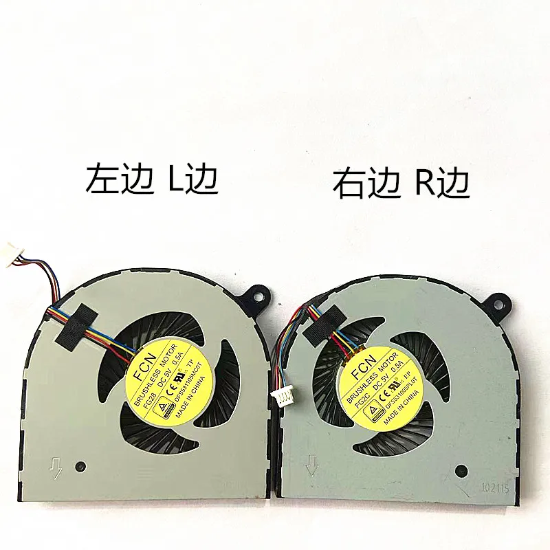 New CPU GPU Cooling Fan For Acer Nitro VN7-591 VN7-591G MS2391 Cooler Fan