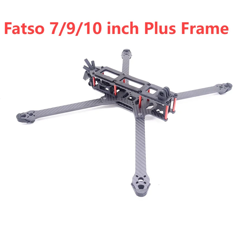 Fatso 7/9/10 inch Plus Frame Kit with 6mm arm for DJI O3 Air Unit/Vista HD VTX FPV RC Racing Freestyle Drone