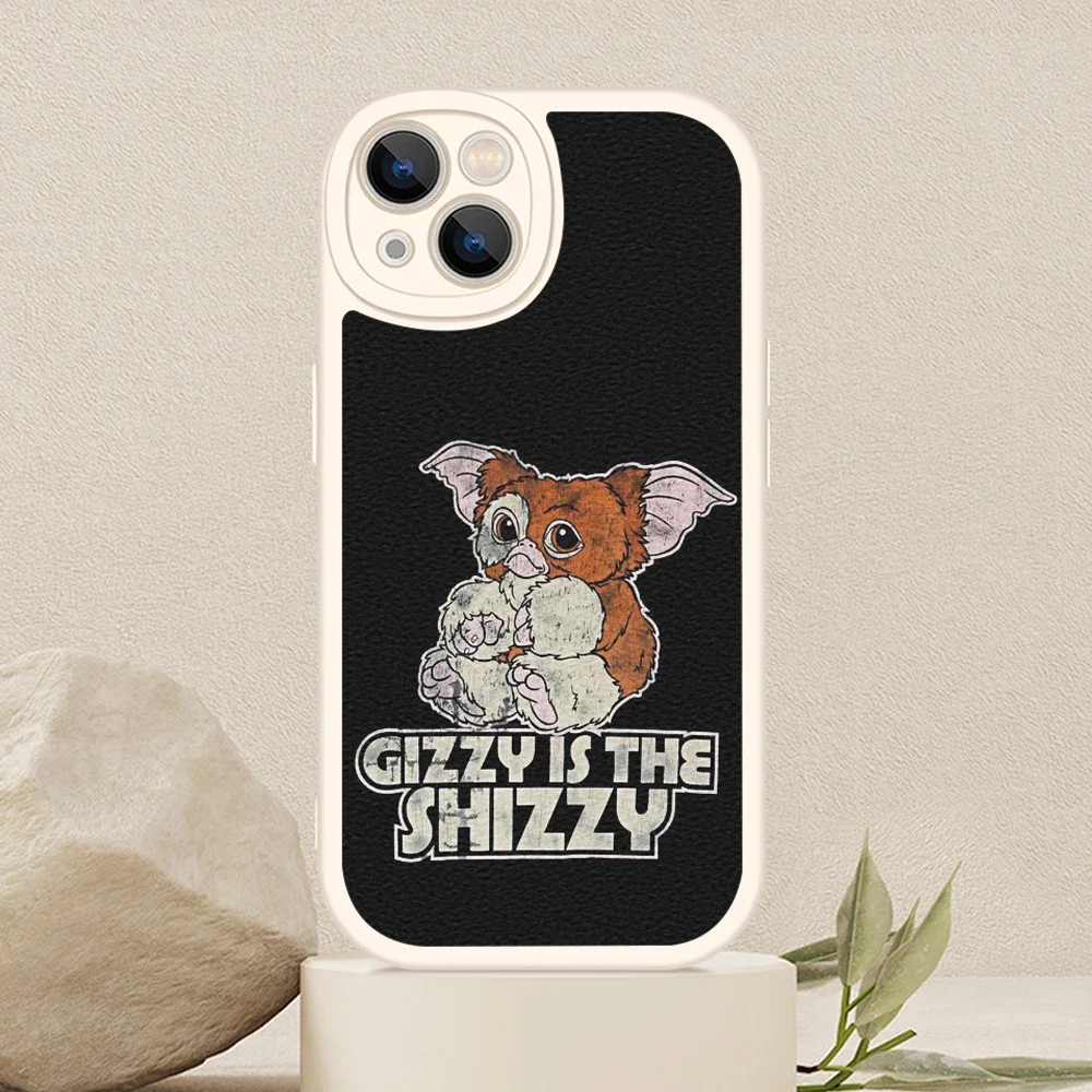 Gremlins Gizmo Monster Phone Case for Iphone 15 13 12 11 14 Pro MAX MiNi 15plus XS XR 80s Horror Christmas Movie Lambskin Covers