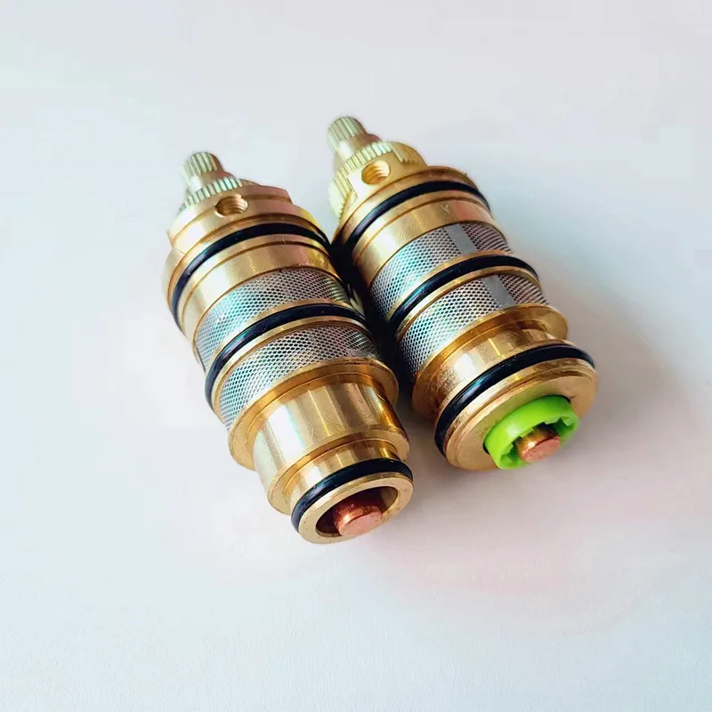 . High Quality Brass Thermostatic mixer Cartridge, Thermostatic Mixer Valve,  temperature sensor, YT-5143