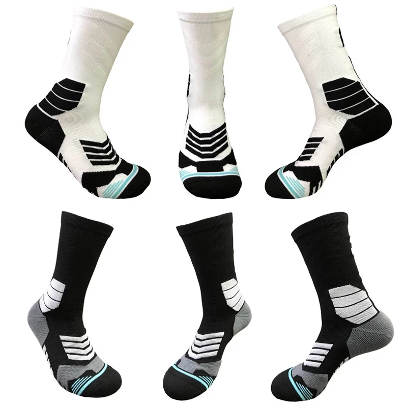 Personalized Basketball Free collocation number 0-9 Socks Thick Sports Socks Non-slip Durable Skateboard Towel Bottom Socks