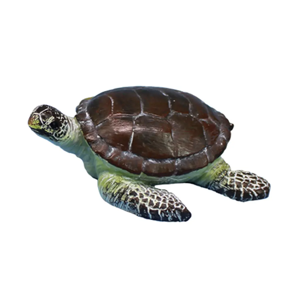 

Realistic Resin Sea Turtle Decoration Garden Desktop Miniature Aquarium Adornment Plant Pot Micro Landscape Ornament
