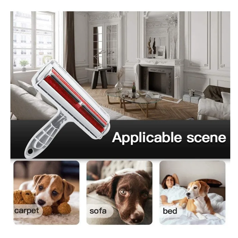 Dog Hair and Cat Hair Cleaner, Clothes and Sofas Are Easy to Use for Hair Suction, Hair Removal Brush, Pet Hair Sticking Brush