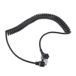 El Mikrofonu 8Pin Kablosu Dayanıklı Uzatma Kablosu KMC-30 Kenwood TK-863 TK-863G TK-868 Walkie Talkie Radyo