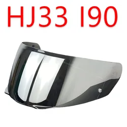 Visière de protection contre les UV, haute résistance, coupe-vent, anti-poussière, accessoires de casque, HJ33, HJ33, I90