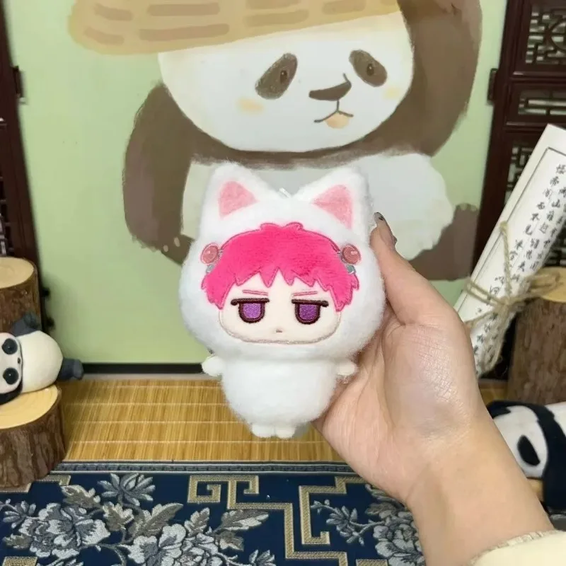 

10CM The Disastrous Life of Cosplay Plush Dolls Stuffed Cotton Doll Pendant Keychain Toy Mascot Birthday Gift