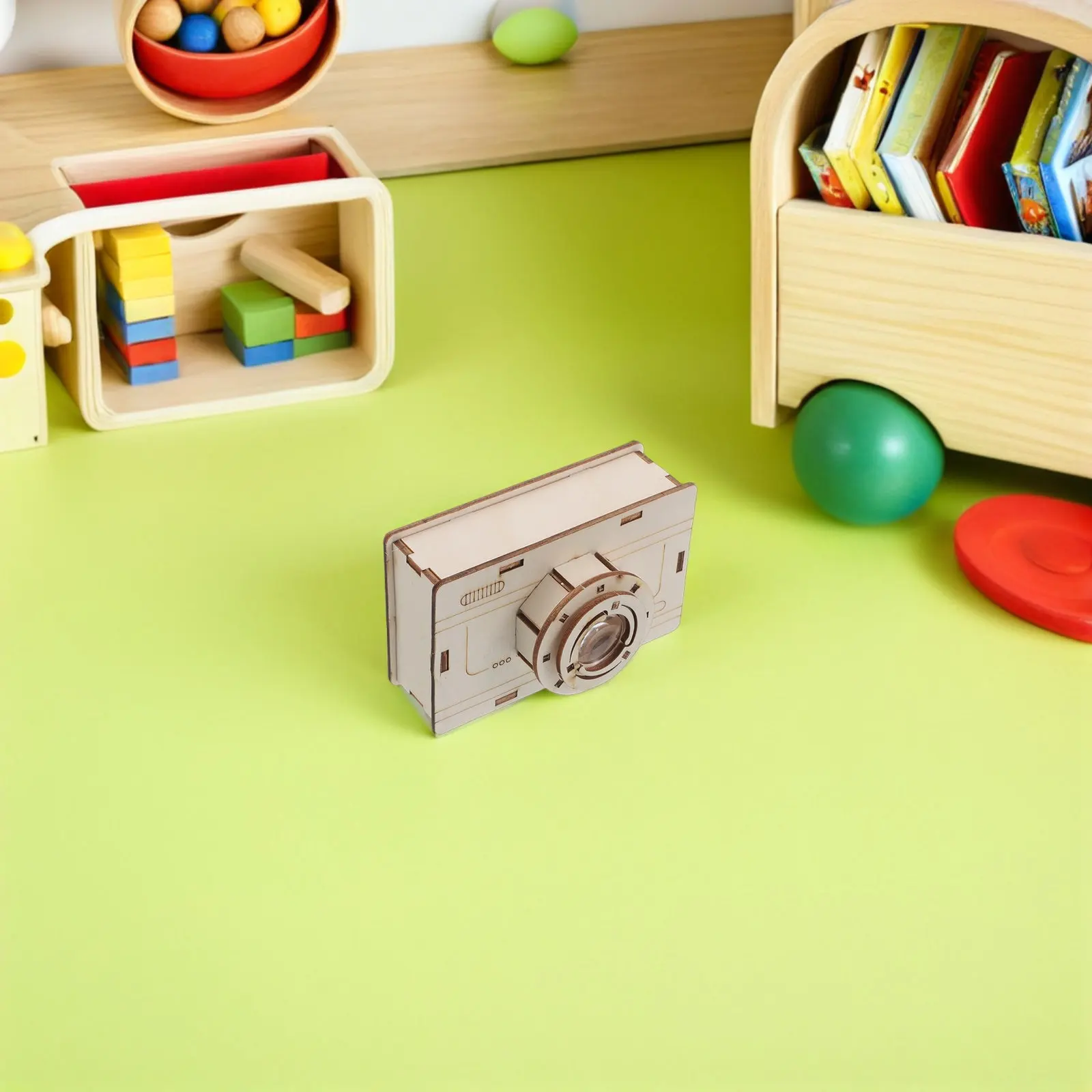 

DIY Wooden Camera Kit Kids Stem Educational Puzzle Mechanical Retro Camera Prop Build Your Own Science Craft Brain Teaser