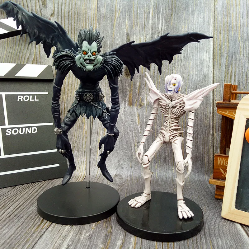 Death Note Ryuk Rem Figure  PVC Anime Collectible Model Desktop Decor Halloween Gift
