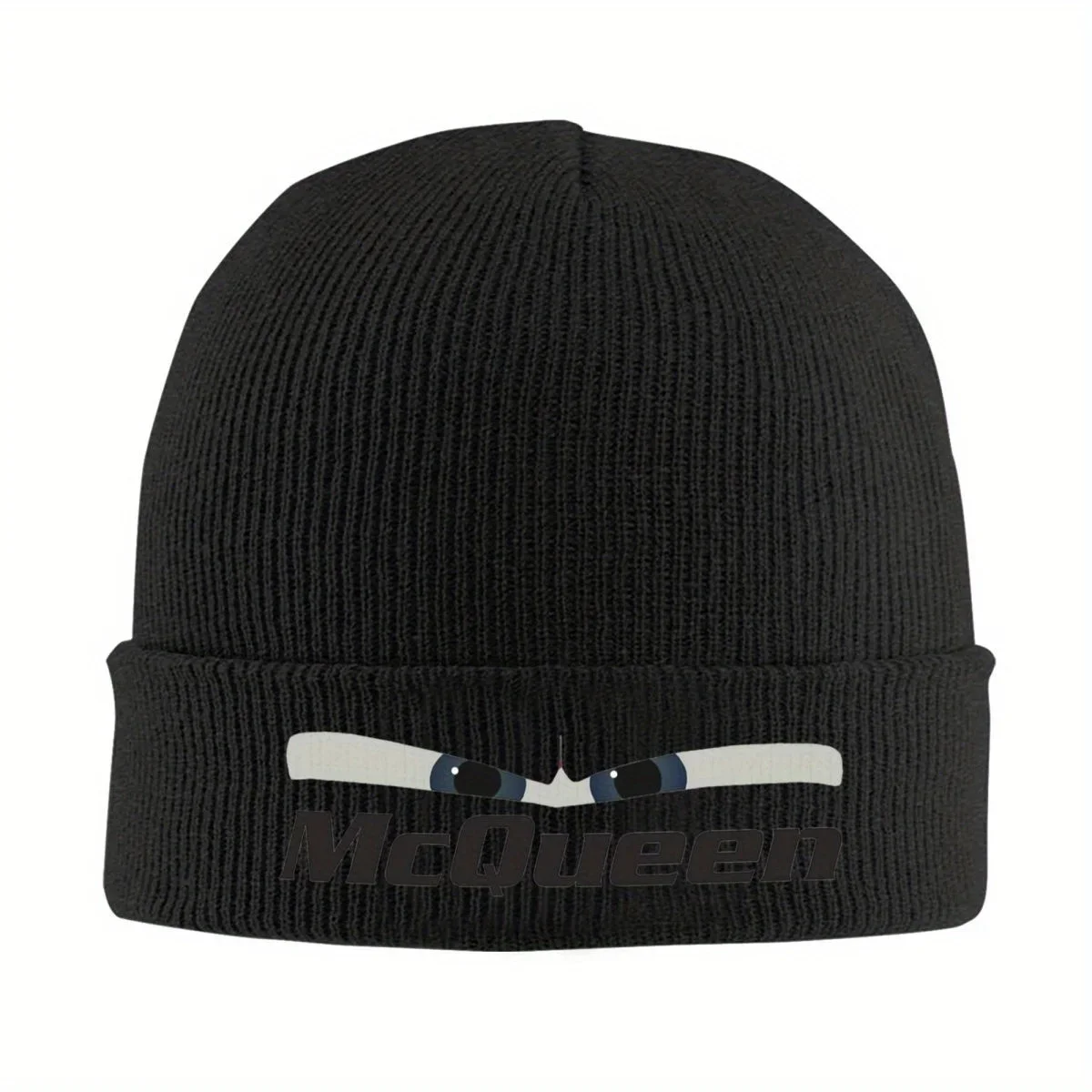 2026 NEW Lightning McQueen Cars 3 Beanie Hats Bonnet Hats Adult Unisex Fashion Outdoor Sport Knitted Hat Spring Pattern Elastic