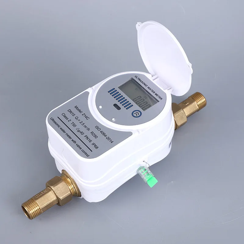 Tuya Smart Home Electric Water Meter Auto Monitor Water Consumption ZigBee Group Control via Smart Life APP
