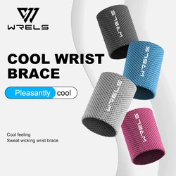 Walls Cold WristBand Sport Bracers Sweat Towel Cuff Tennis Sweat Bands Guard For Basketball Fitness assorbimento del sudore WristBand