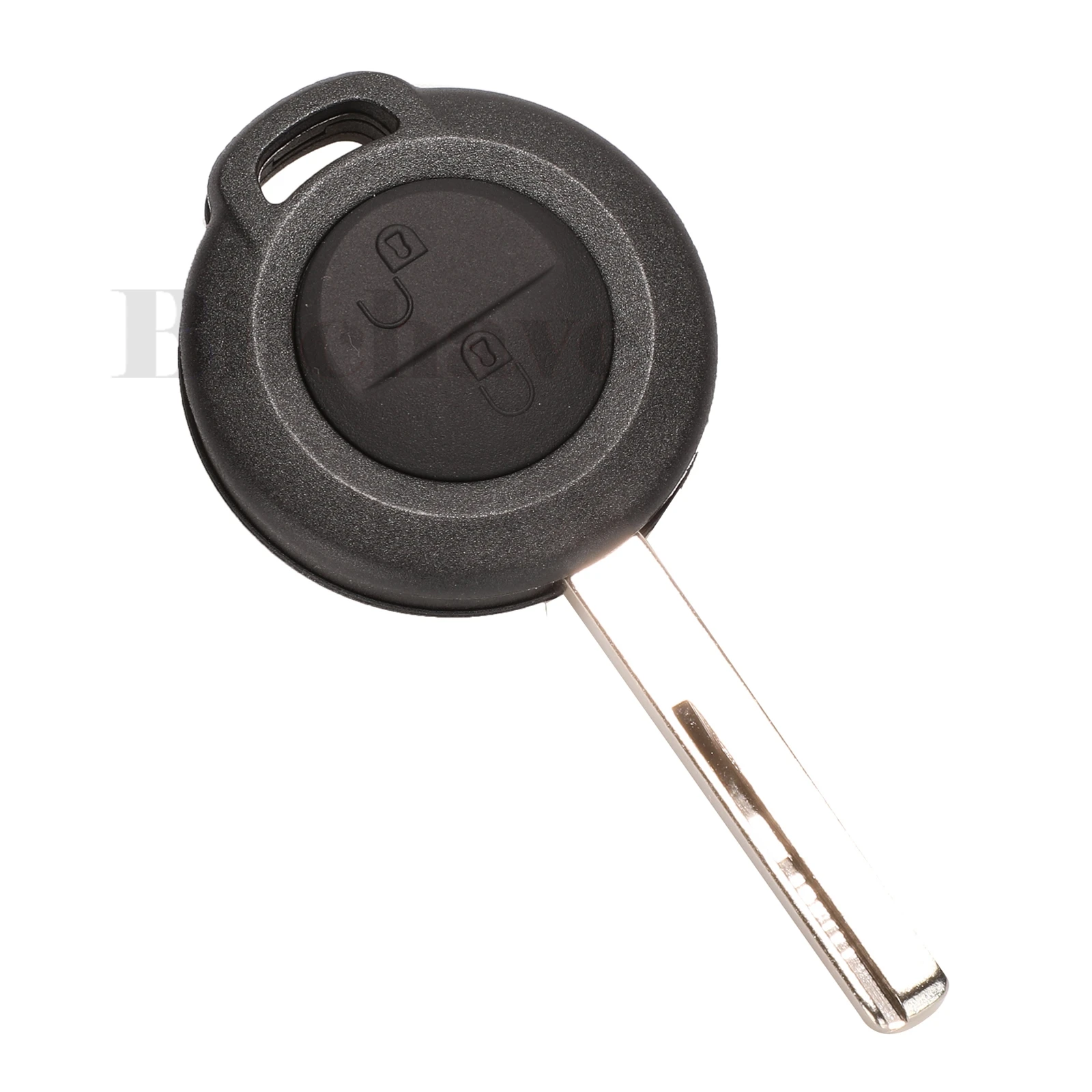 Jingyuqin 2 Buttons For Mitsubishi Colt Warior Carisma Spacestar Straight FOB Remote Car Key Shell Case With Uncut Blade