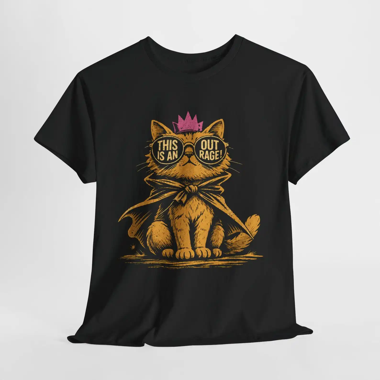 Dungeon Crawler Carl Shirt This Is An Outrage Shirt,Mongo Is Appalled Graphic T-Shirt,Cat Lover Tshirt,Dinosaur Graphic Tee S-6X
