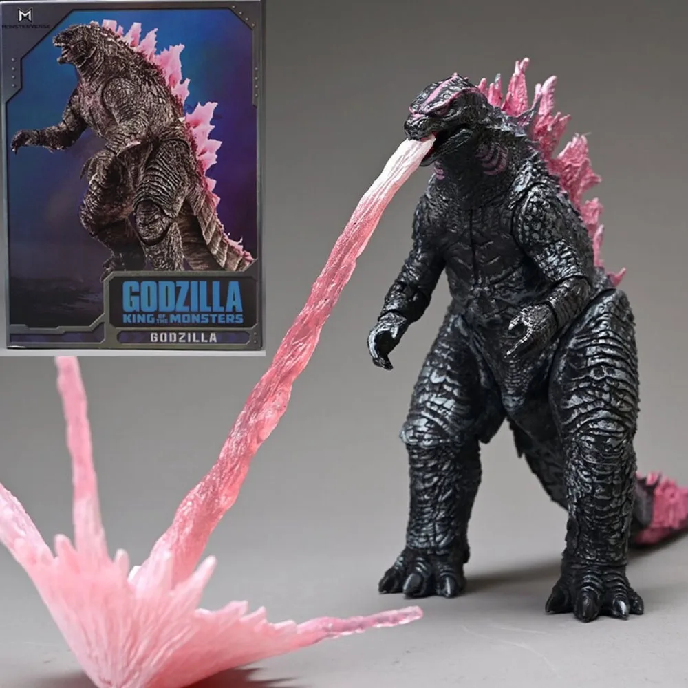 Godzilla Vs Kong: The New Empire Pink Back Godzilla Action Figure King of The Monsters Limited Edition Garage Kit Model Toy Gift