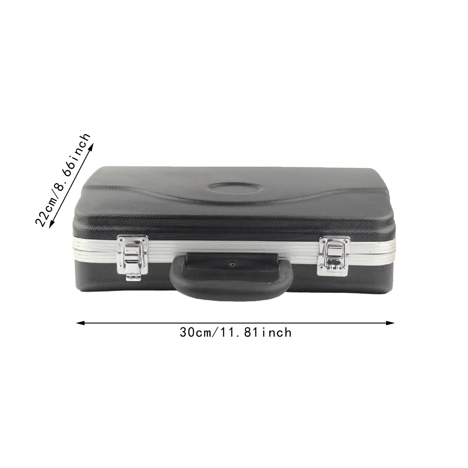 B Flat Clarinet Carry Case Professional Hard Shell Storage Bag for Clarinet Protection and Musicians Travel