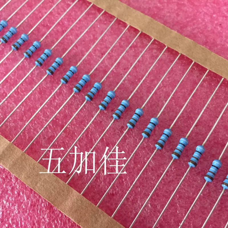10-100pcs RES 9091F 9.09K 1% 1/4W imported metal film resistor