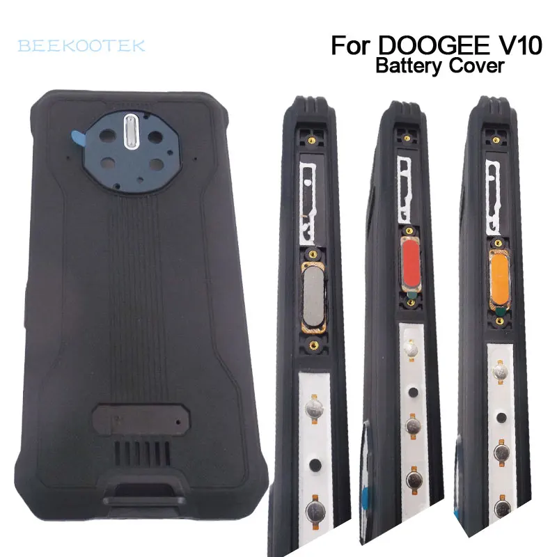 

New Original Doogee V10 Cellphone Battery Housings Back Cover Repair Replacement Accessories parts For Doogee V10 Smart Phone