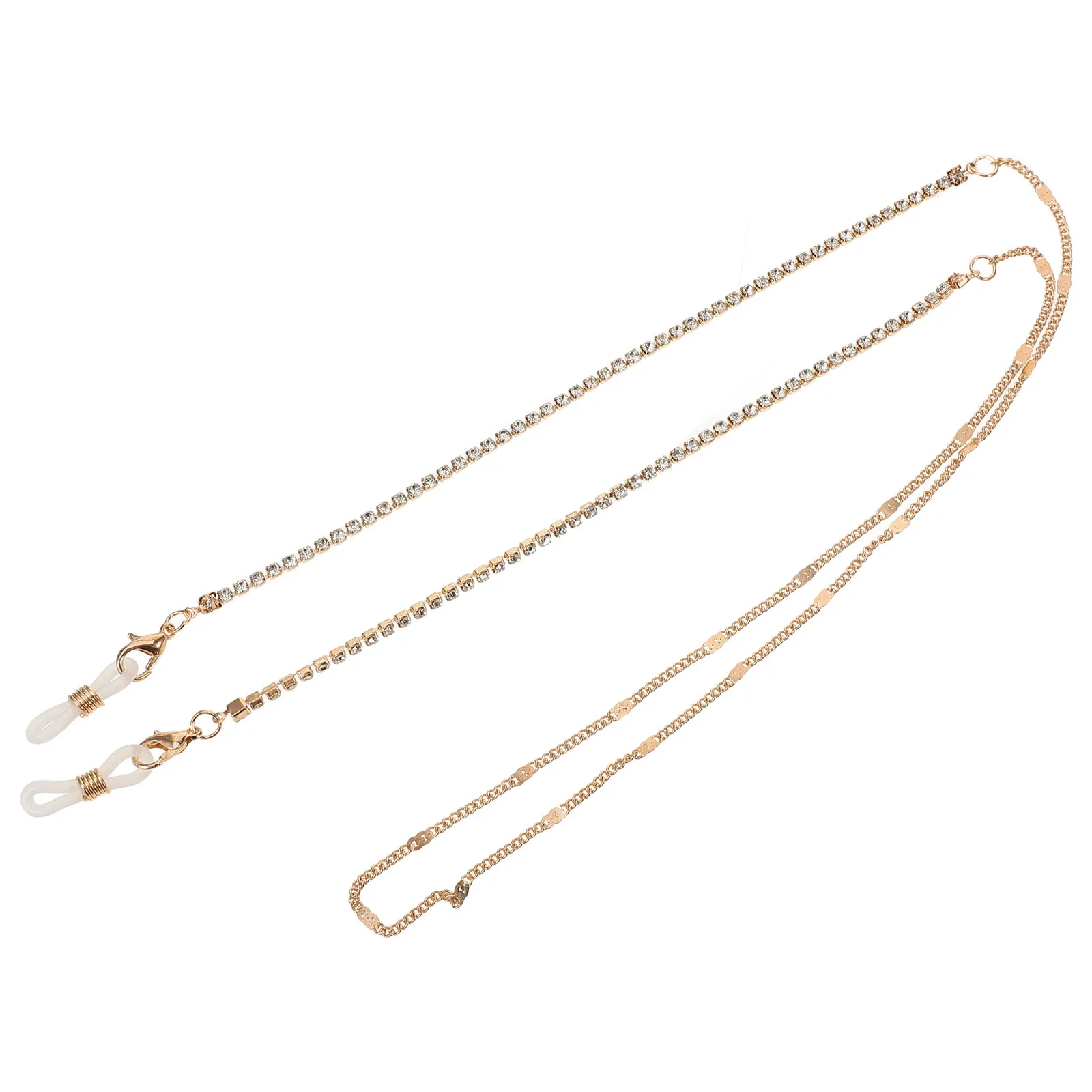 

Fashion Golden Eyeglass Chain Anti-Skid Strap Sunglasses Holder Eyewear Retainer Lanyard Women Decorative Charming
