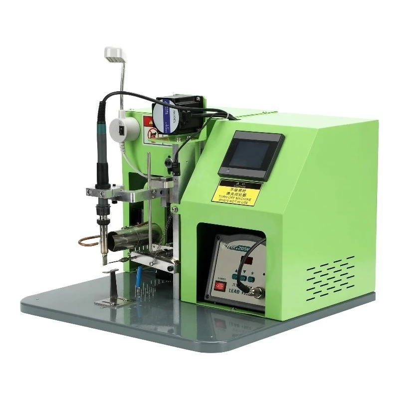 Semi Automatic Wire Tin Soldering Machine With Cutting and Stripping Functions Cable Making Equipment Welding Machine Portable