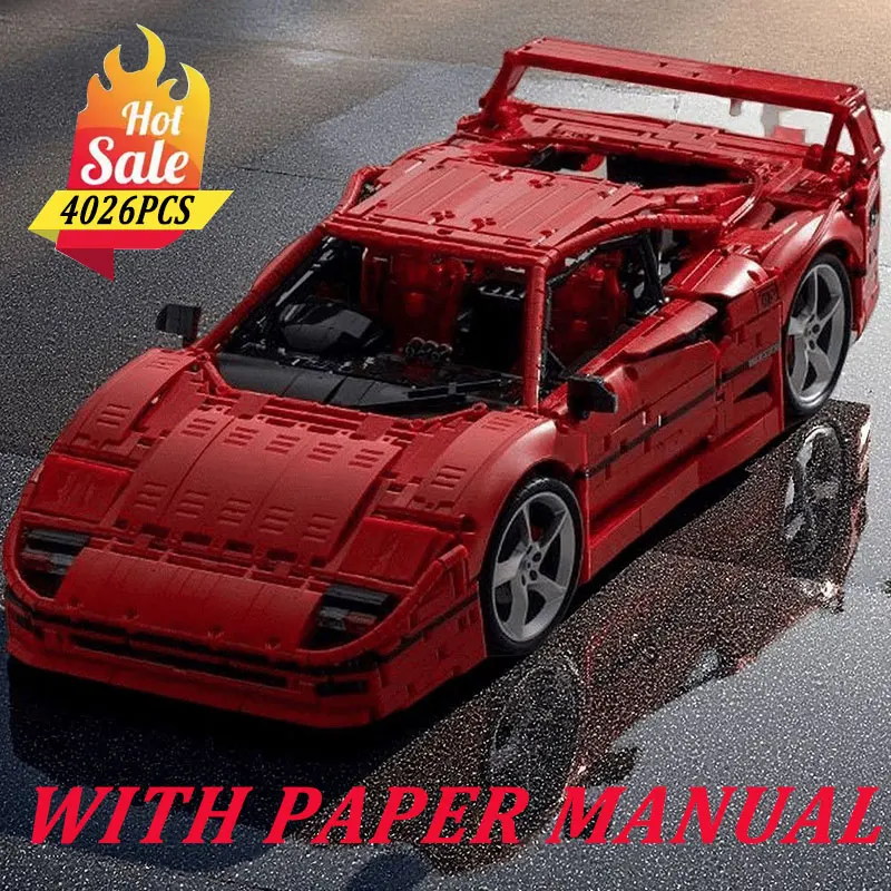 

JD-017 Техническая модель автомобиля Super Sprots, ограниченная серия, строительные блоки, кирпич, сделай сам, роскошные и воображающие