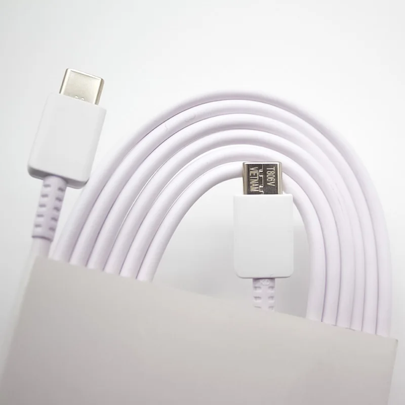 SAMSUNG 1,8M 3A Kabel S25 S24 A54 USB Typ-C zu Typ-C PD 45W Superschnelles Ladekabel für Galaxy S23 S22 S21 S20 Plus A15 A53 – Detail 5