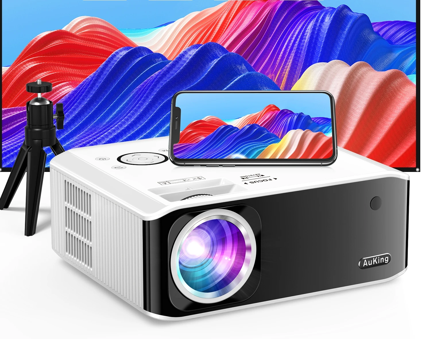 Mini Projetor LED YG300 1080P 15000 Lumens Suporte 4K Projetor LCD para Home Theater
