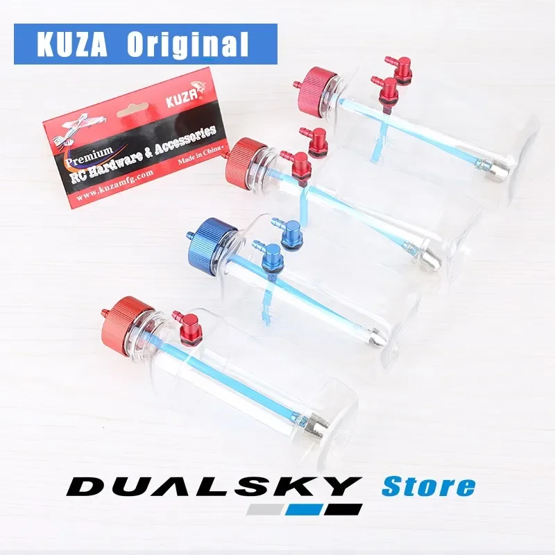 KUZA 100% original New V3 KUZA Transparent Fuel Tank  300Ml 410Ml 500Ml 700Ml 1000Ml -1500Ml for RC airplane Model