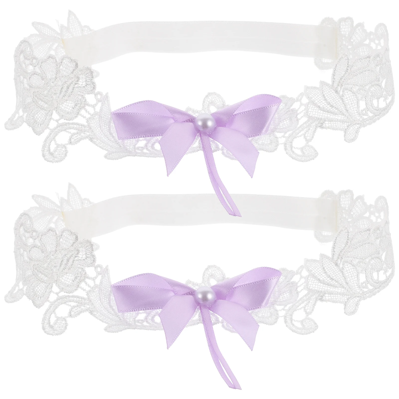 

Lace Garter Women Wedding Garters European and American Stretchy for Bride Party Sash