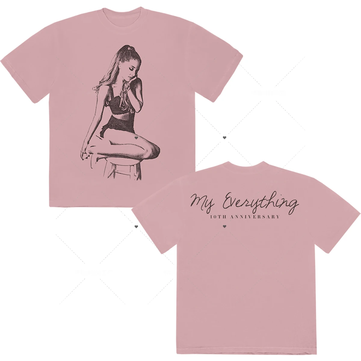 2024 Ariana Grande Yes And Tees Men's2024 Ariana Grande Yes And Tees Men's Women's Tshirt AG7 Merch Graphic T-shirt Men Fashion