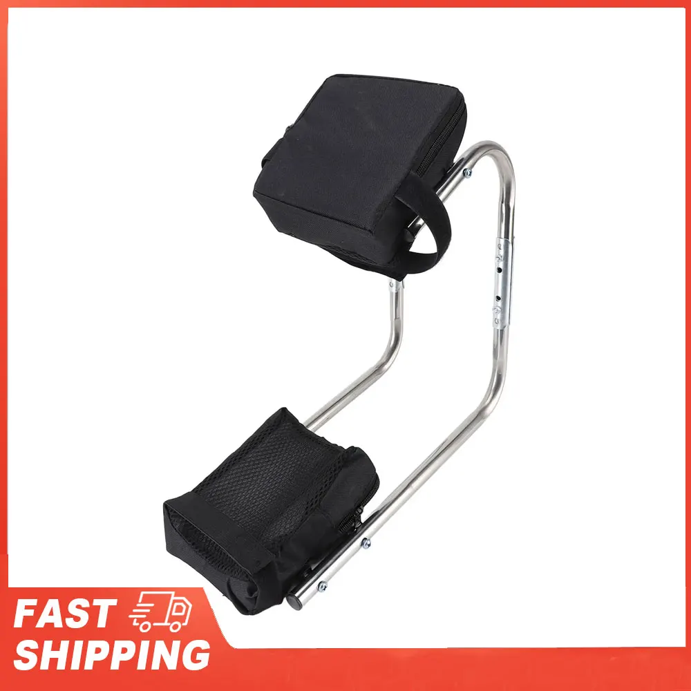 Knee Seat Gardening Tool Stainless Steel Ergonomic Ankle Support Multifunctional Knee Seat Leg Brace for Gardening Work