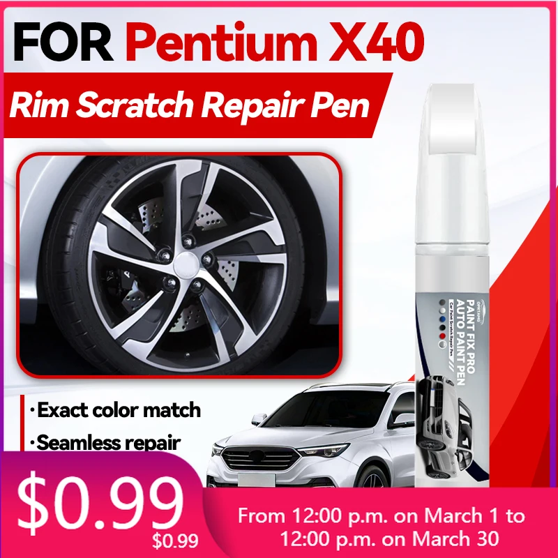 

Автомобильные аксессуары для Pentium X40 1990-2026: Ручка для ремонта краски, средство для удаления царапин, DIY аксессуары для авто, черный, белый, S