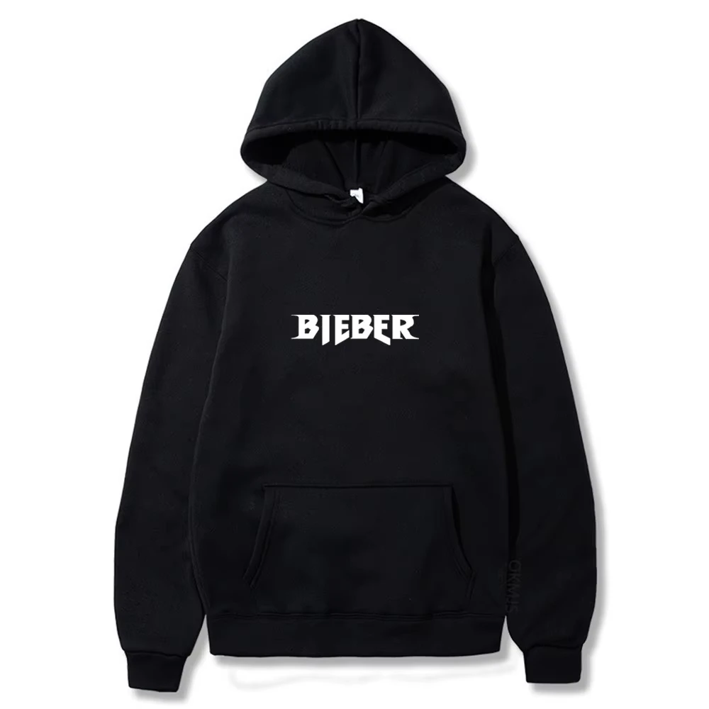 Men Hoodies Funny Hip Hop Streetwear Man Hoody Mens Hoodie Sweatshirt Justin Bieber Blue Black Hoodie Oversized Man Clothes