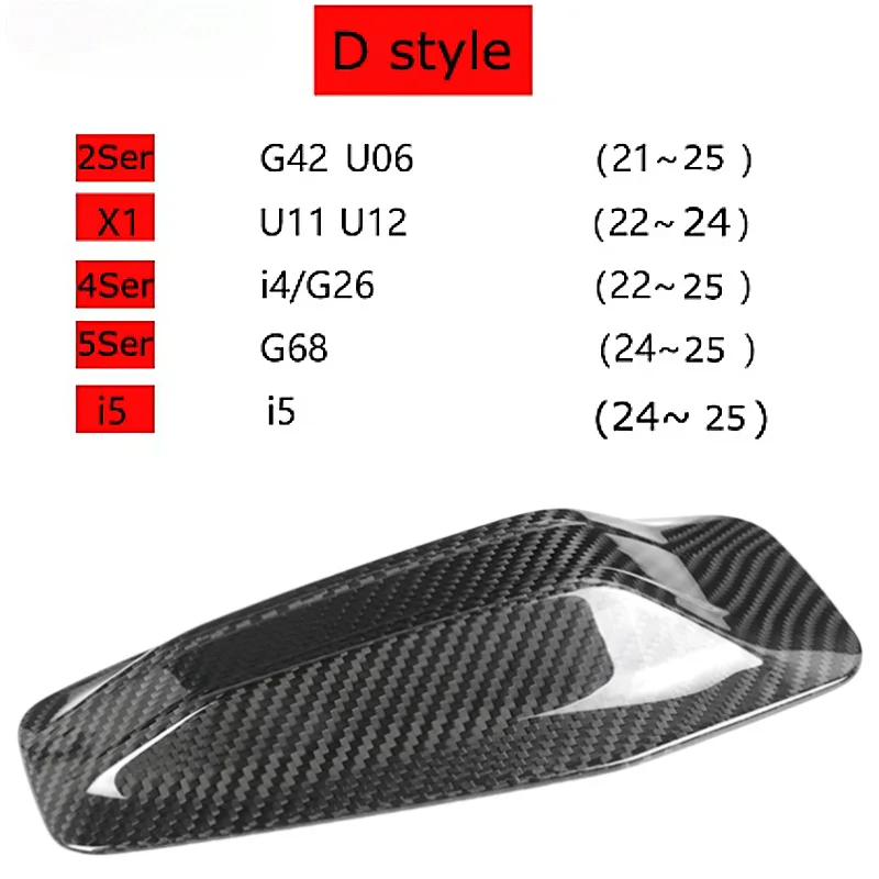 

Real Carbon Fiber Antenna Cover For BMW G42 U06 U11 U12 i4/G26 G68 i5 G Series Shark Fin Replacement