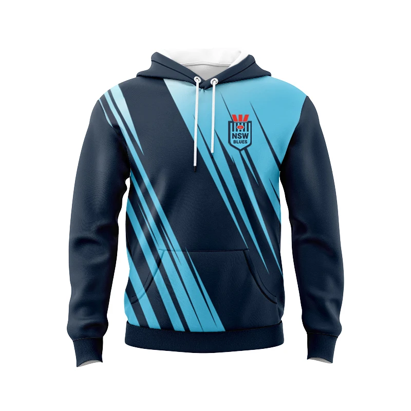 New NRL Australia Lan Holden Adult Hooded Sweater Rugby Shirt Holden Rugby 3D Printed Breathable Comfortable Fit Jumper