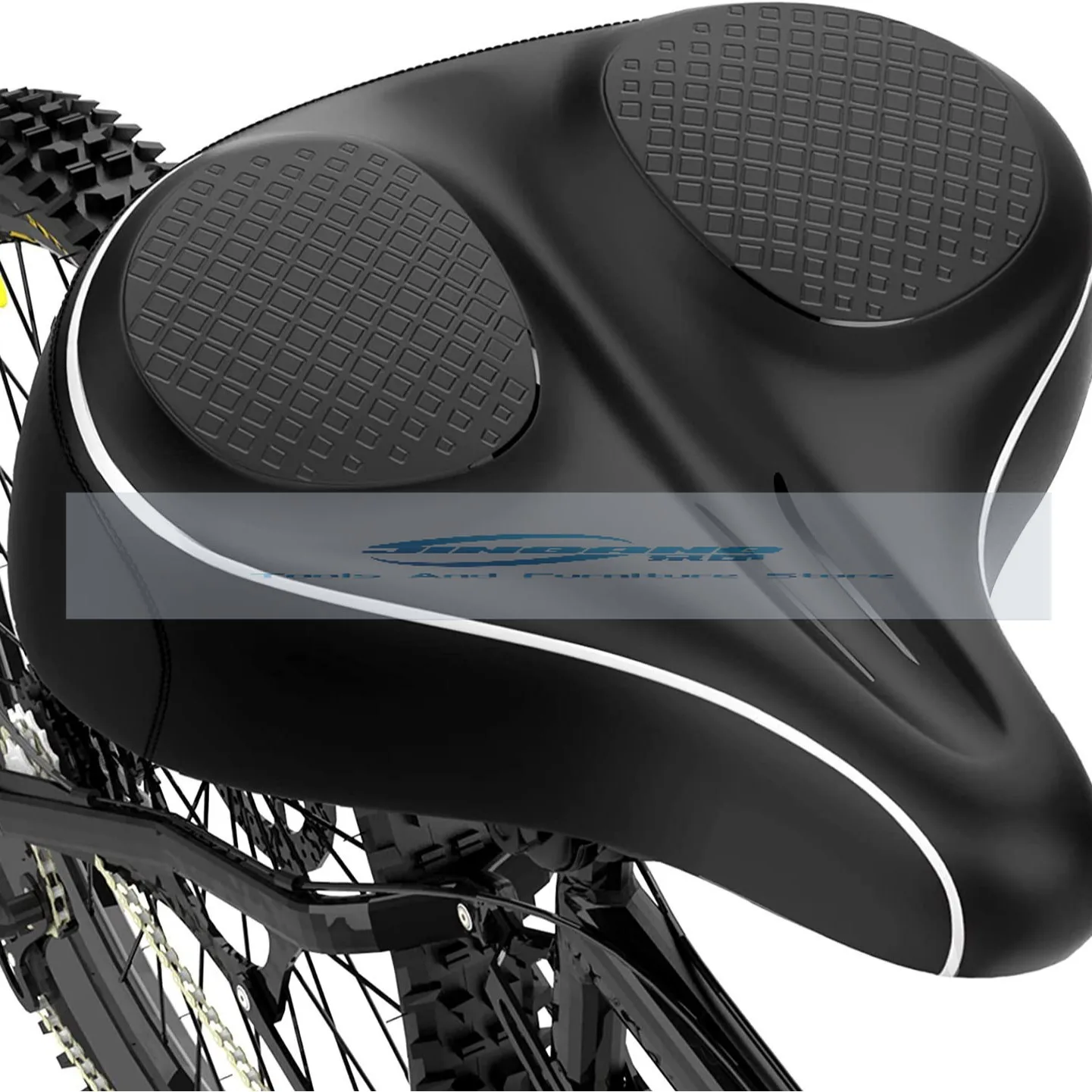 

Bicycle Seat Cushion Mountain Bike Seat Cushion Bicycle Seat Bag Big Butt Wide Bicycle Saddle