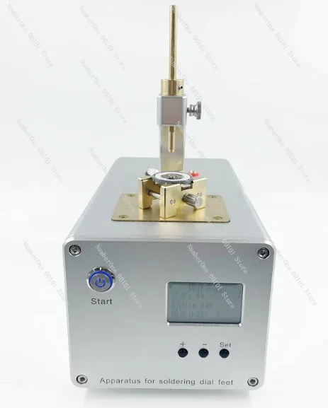Watch repair tool welding dial literal foot machine welding spring with solder paste carbon head watch literal foot welding