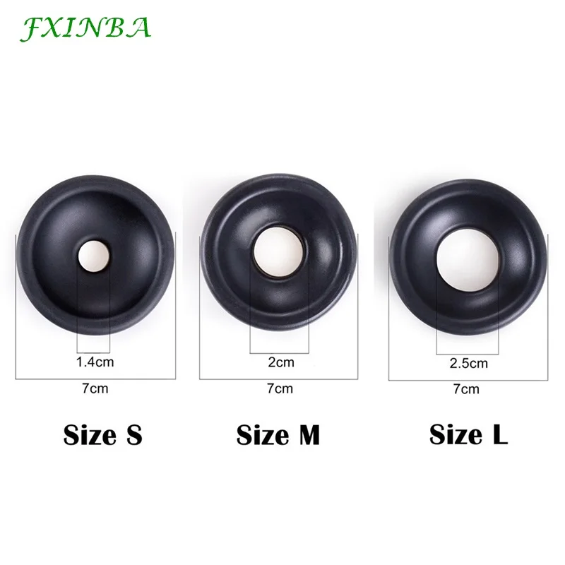 FXINBA Penis Pump Ring Sex Toys for Men Silicone Sleeve for Penis Extender Trainer Accessories Men Masturbator Toys for Adults