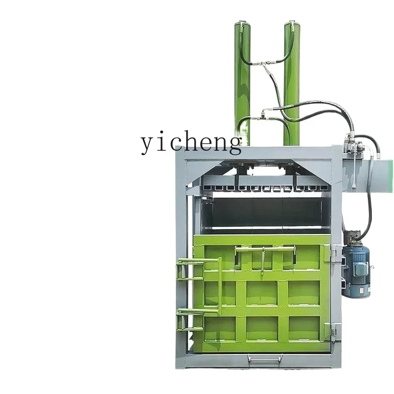 

ZF вертикальный гидравлический пресс-подборщик может пластиковых бутылок, пресс-подборщик для сжатого материала