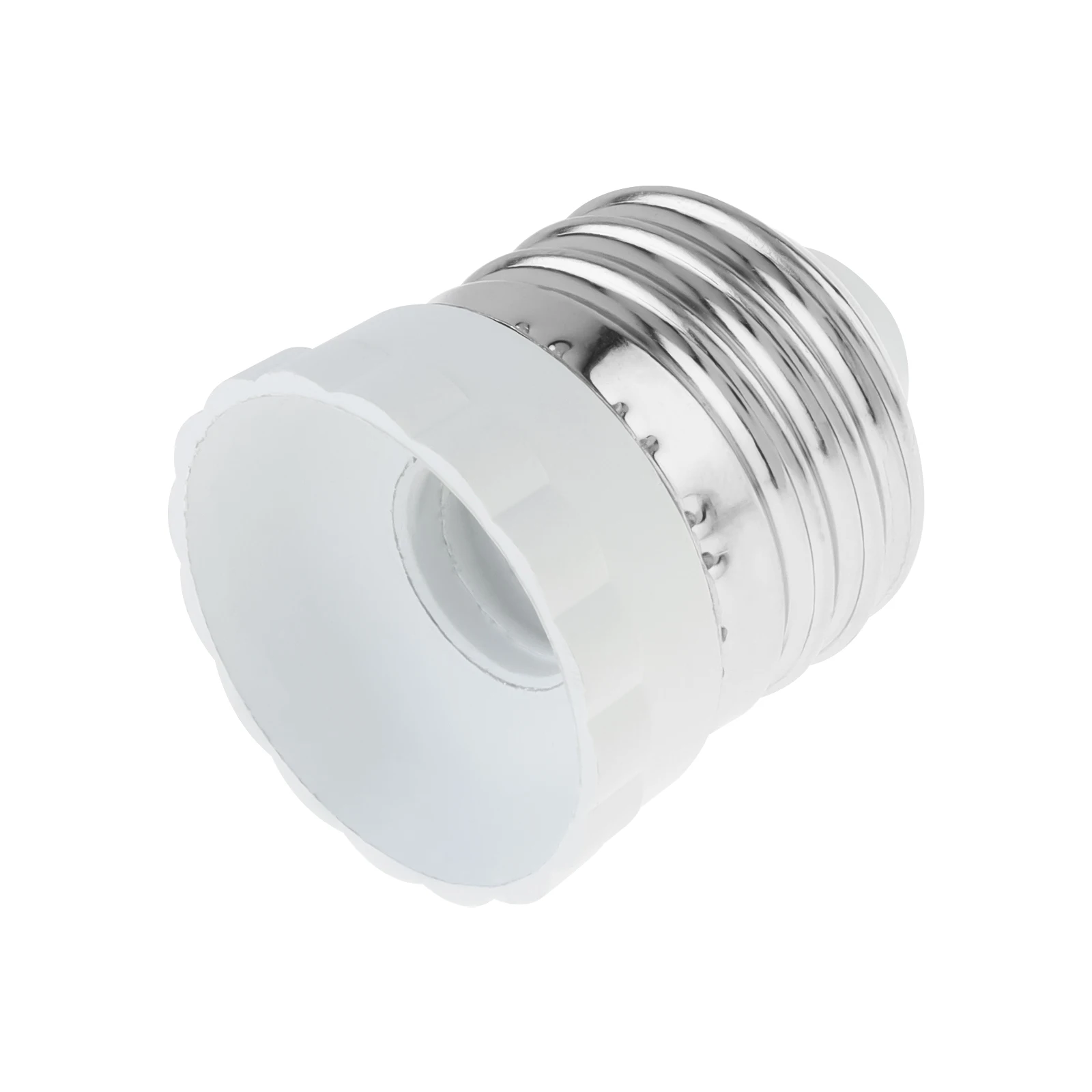 E26 to E12 Bulb Base Adapter Socket Adapter Standard E26 Base to Candelabra E12 Base Light Socket Converter